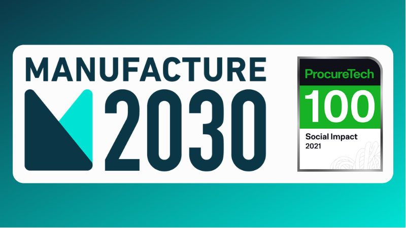 Manufacture 2030 named in ProcureTech100